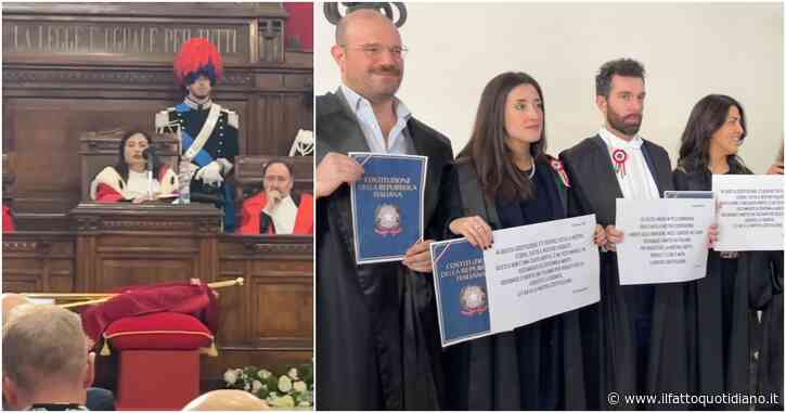 Reggio Calabria, la protesta dei magistrati contro la riforma della giustizia: “Preoccupano le dichiarazioni del ministro Nordio”