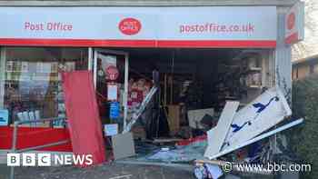 Community rallies after ram raid at post office