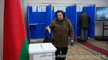 Wahl in Belarus: 40 Prozent der Stimmen vorzeitig im Kasten