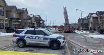 Elderly man dead after three-alarm house fire in Brampton, 2 others injured