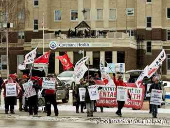 Alberta nurses rallying to support frontline health-care workers
