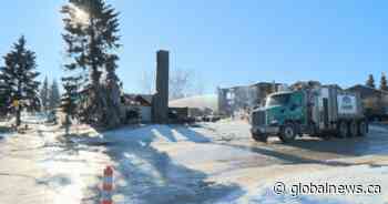 Fire destroys two homes in a rural Alberta town