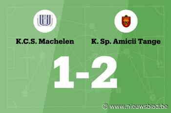 Amicii Tange in spannend duel voorbij CS Machelen B