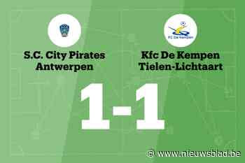 Dierckx redt punt voor De Kempen tegen City Pirates