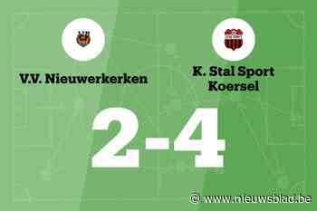 Geys maakt twee goals voor Stal in wedstrijd tegen Nieuwerkerken