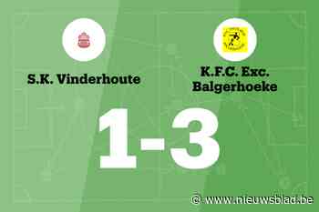 Excelsior Balgerhoeke maakt tegen SK Vinderhoute einde aan slechte reeks