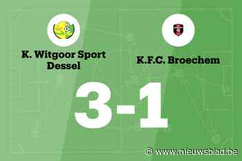 Witgoor verslaat Broechem B