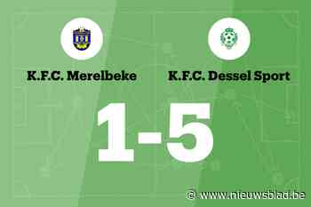 Dessel Sport wint uit van KFC Merelbeke, mede dankzij twee treffers Ngoyi