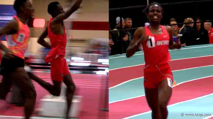 Pair of UNM freshman set collegiate history at MLK invitational