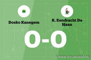 Dosko Kanegem beëindigt de zegereeks van Eendracht De Haan