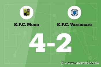 Debailleul scoort drie keer voor FC Moen in wedstrijd tegen FC Varsenare