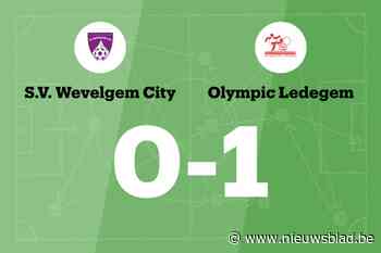 Vervaeke bezorgt Olympic Ledegem zege tegen SV Wevelgem City B