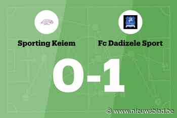 Quartier bezorgt FC Dadizele Sport zege tegen Sporting Keiem