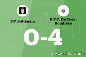 DT Borsbeke C wint ook van SV Zottegem
