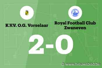 Verlies voor Zwaneven dankzij treffers van Van Rooy voor Vorselaar