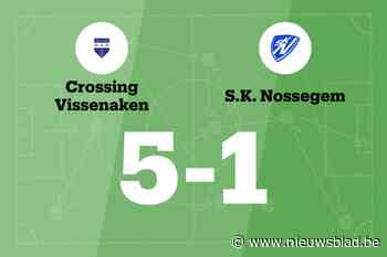 Crossing Vissenaken wint tegen Nossegem door treffers van Lentini