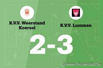 Lummen in spannend duel voorbij Koersel B