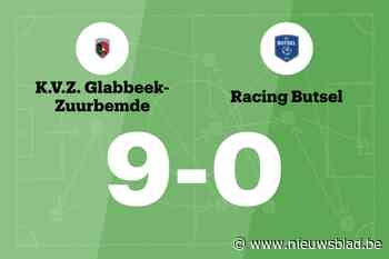 Elf opeenvolgende overwinningen voor Glabbeek na 9-0 tegen Butsel B