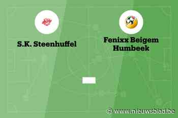 Wedstrijd tussen Steenhuffel B en Fenixx B afgelast