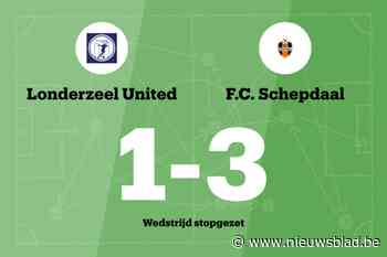 Match tussen Londerzeel United en Schepdaal stopgezet
