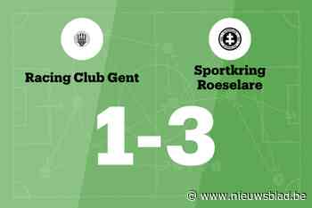 SK Roeselare wint duel tegen RC Gent