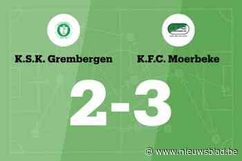 De Maesschalck maakt twee goals voor KFC Moerbeke in wedstrijd tegen KSK Grembergen