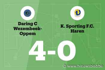 Wezembeek-Oppem wint ook van KFC Haren