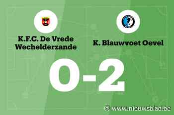Verlies voor Wechelderzande dankzij treffers van Peetermans voor Blauwvoet Oevel