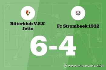 Ritterklub Jette B verslaat Strombeek 1932 B en blijft winnen