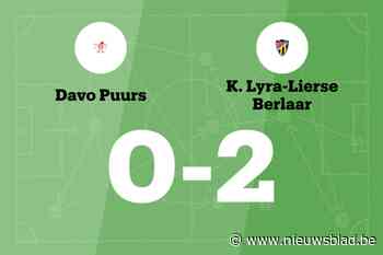 Verlies voor Davo Puurs dankzij treffers van Zand voor Lyra-Lierse B