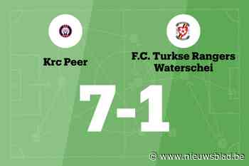 RC Peer B overklast Turkse Rangers B