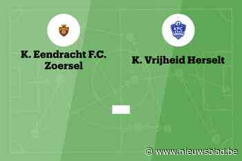 Wedstrijd tussen Zoersel en Herselt afgelast