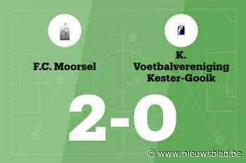 Verlies voor Kester-Gooik B dankzij treffers van Bitenga voor Moorsel