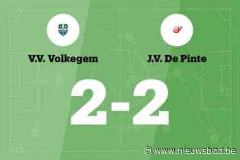 Ook VV Volkegem B houdt JV De Pinte B van winst af