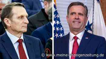 „Sind bereit“ – Putins Top-Spion will Trumps CIA-Chef treffen