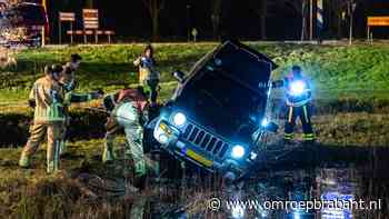 112-nieuws: net geen nat pak voor automobilist • bestelbus in brand