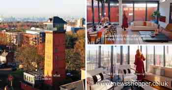 Inside Woolwich’s extraordinary water tower home with 360° views of London