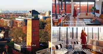 Inside Woolwich’s extraordinary water tower home with 360° views of London