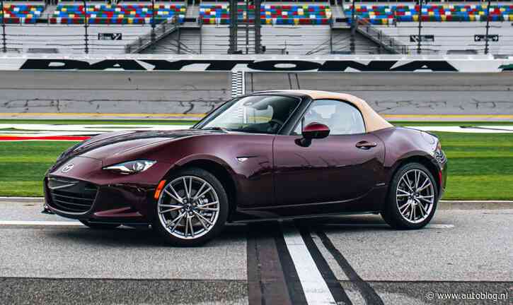 Mazda viert feestje met piekfijn uitgevoerde MX-5