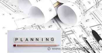 Listed: All the planning applications submitted to Hertsmere Council last week