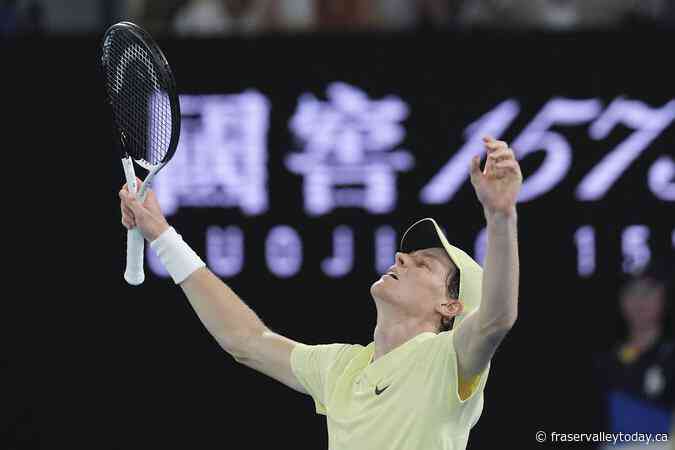 Jannik Sinner beats Alexander Zverev in 3 sets for his second Australian Open title in a row