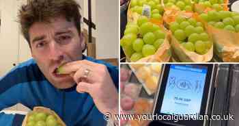 Man tries £75 grapes from London store that taste just like 'the ones from M&S'