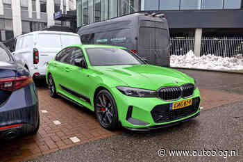 Gespot – Deze 330e heeft een Lambo-kleur en álle M Performance-goodies