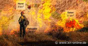Waldbrände in Los Angeles: Wo brennt es aktuell? Übersicht in Karten - 26.01.2025