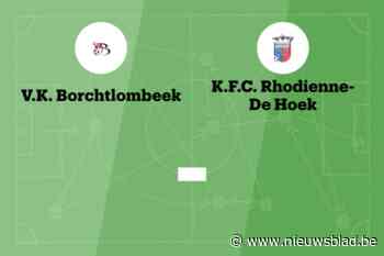 Wedstrijd tussen Borchtlombeek en Rode-de-Hoek afgelast