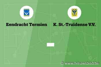 Wedstrijd tussen Eendracht Termien en STVV B afgelast