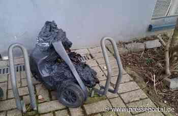 FW Düren: Angebrannter Mülleimer im Keller