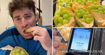 Man tries £75 grapes from London store that taste just like 'the ones from M&S'