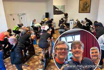 220 sporters komen samen bij 7de Indoor Cycling & Core Training van Team 8 Op Een Rij: “Opbrengst gaat naar Kom op tegen Kanker”