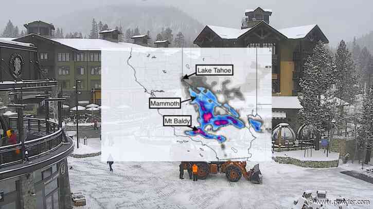 SoCal Ski Resorts Celebrate First Storm of Season: 9-12" Expected